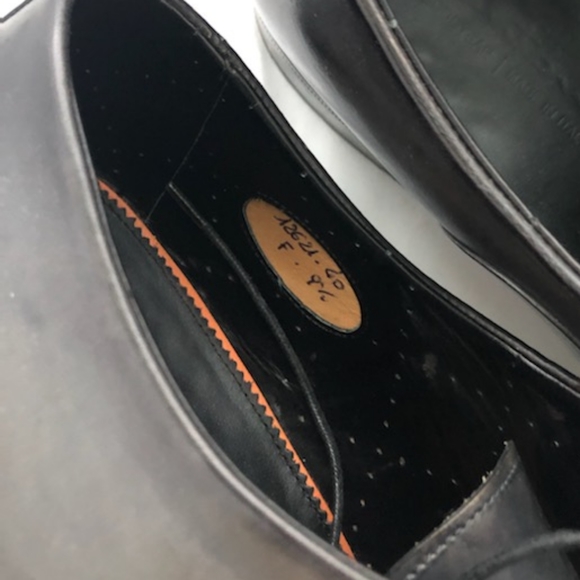 Santoni Charcoal Grey Shoe size 10.5 - Picture 4 of 5